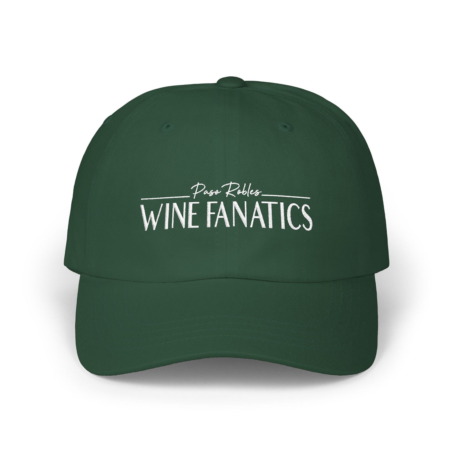 Paso Robles Wine Fanatics Logo Dark Classic Cap