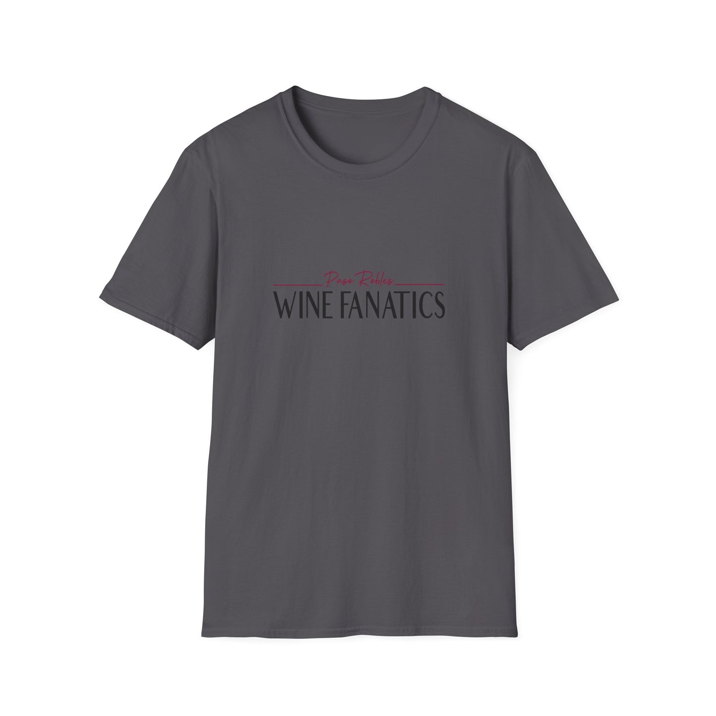 Paso Robles Wine Fanatics Logo Unisex Softstyle T-Shirt