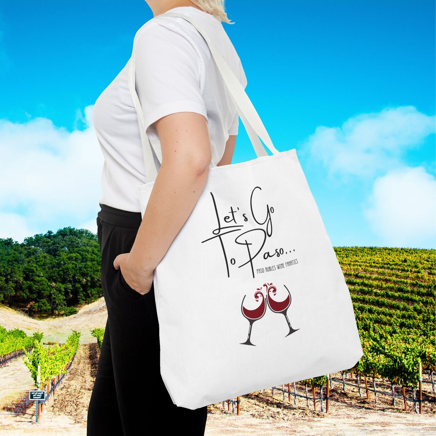 Let's Go To Paso Tote Bag