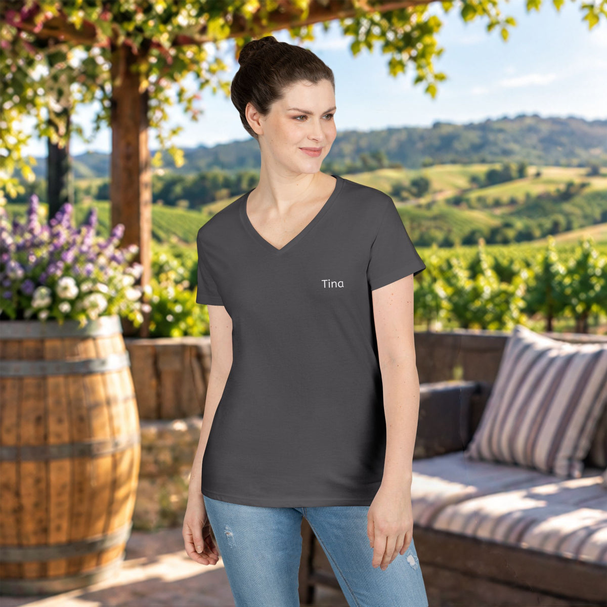 PRWF 2026 Commemorative Meet Your Makers Party Ladies V-Neck T-Shirt