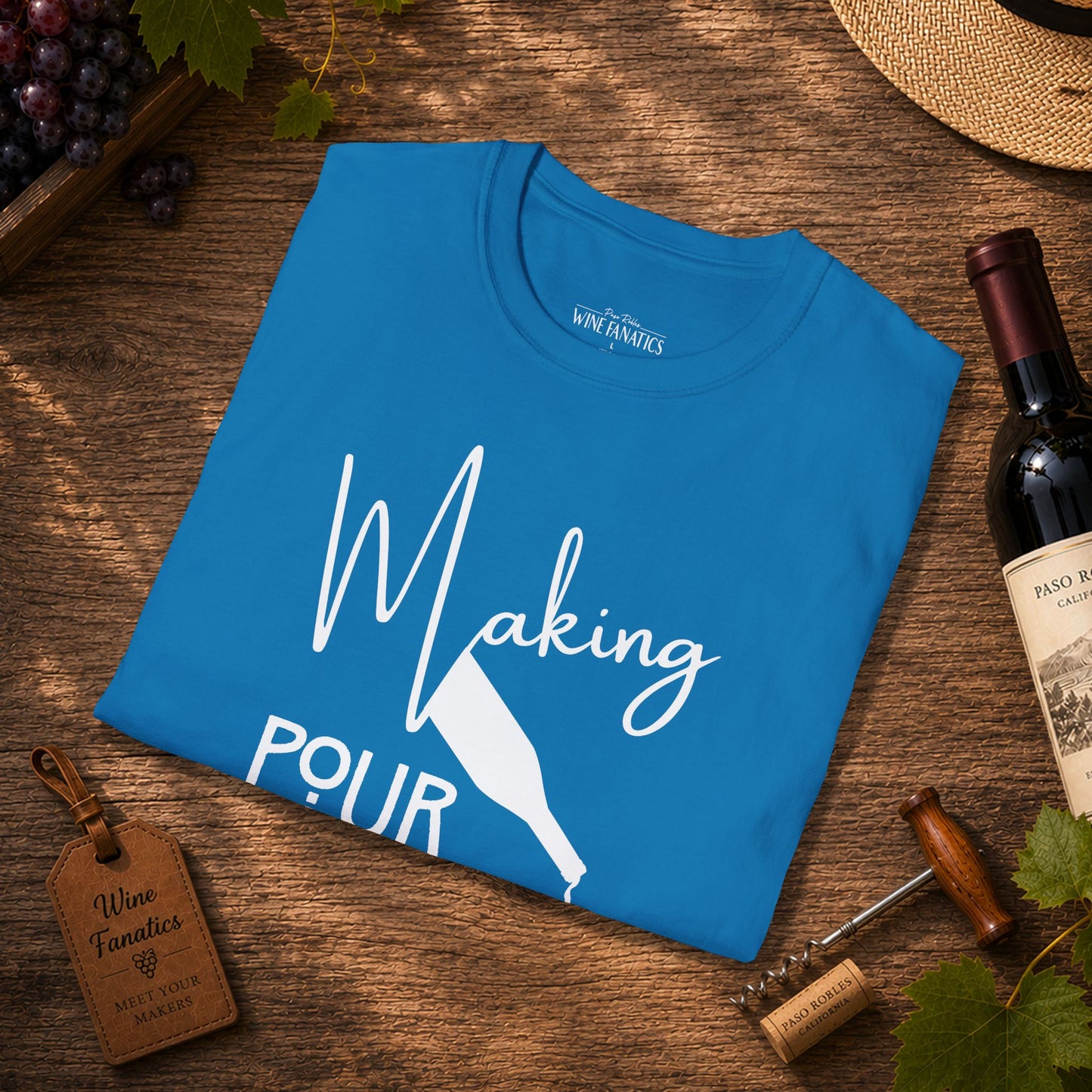 Paso Robles - Making Pour Decisions Crewneck Tee