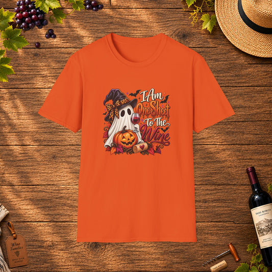 I Am One Sheet To The Wine Unisex Softstyle T-Shirt
