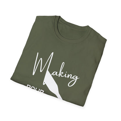Making Pour Decisions Unisex Softstyle T-Shirt