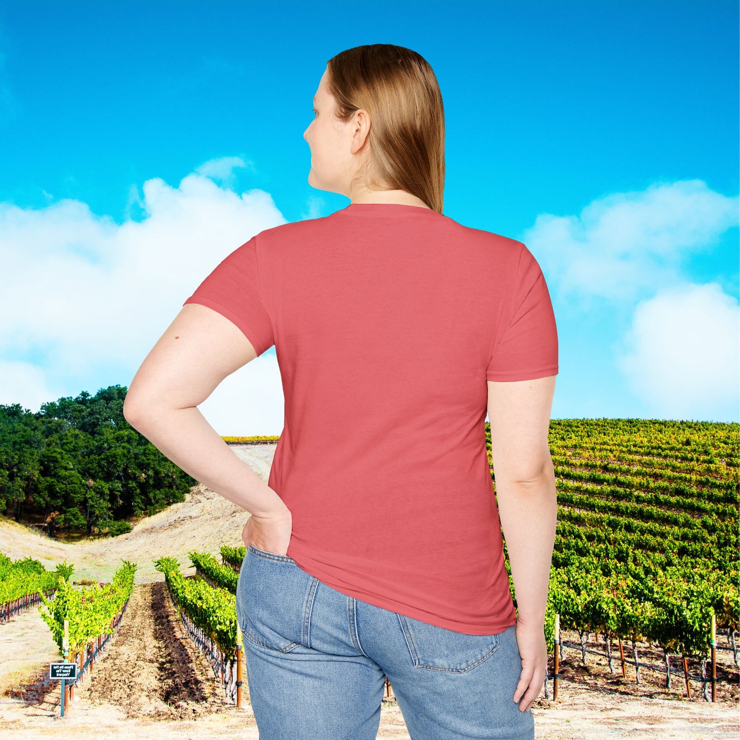 Mom's sanity brought to you by Coffee & Wine Personalized Tee
