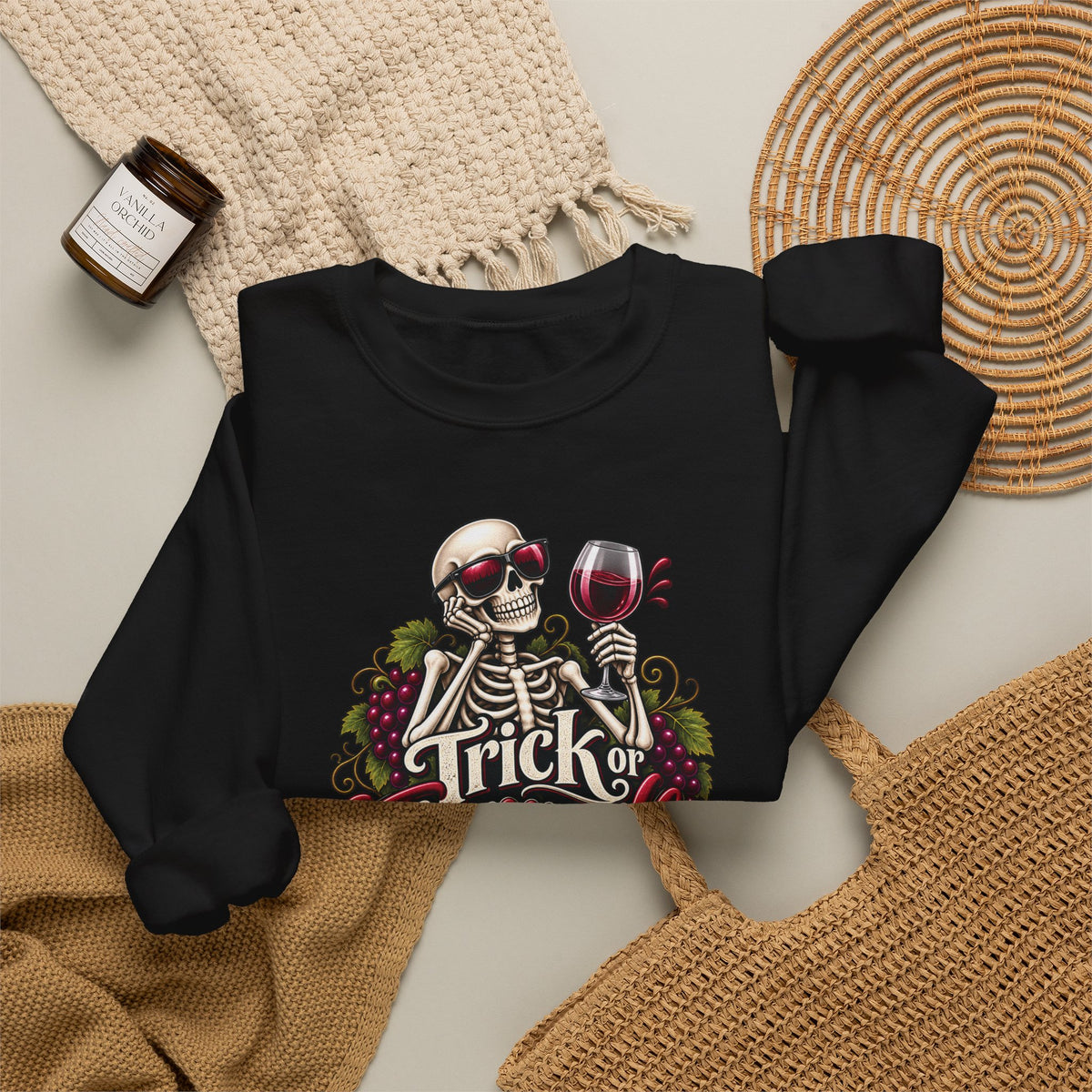 Trick Or Tempranillo Sweatshirt