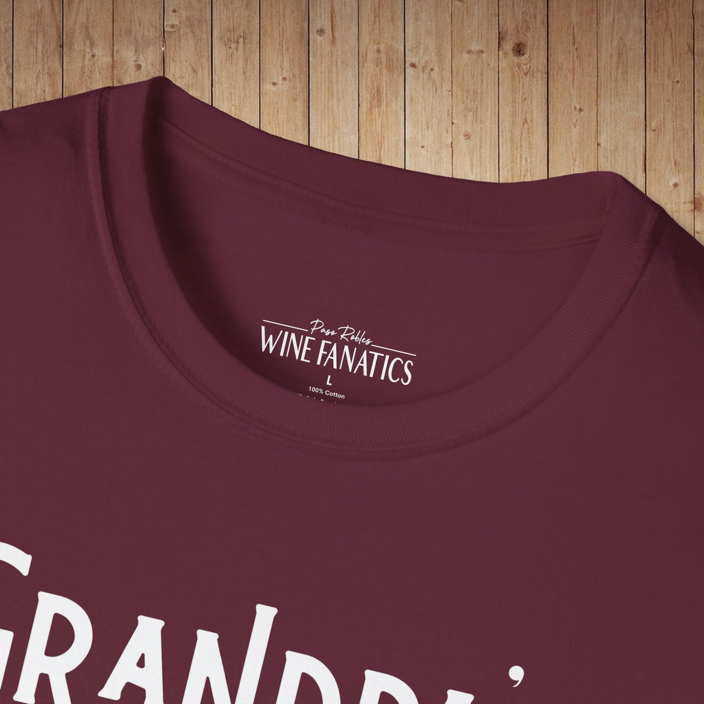 Grandpa's Reason To Wine Personalized T-Shirt