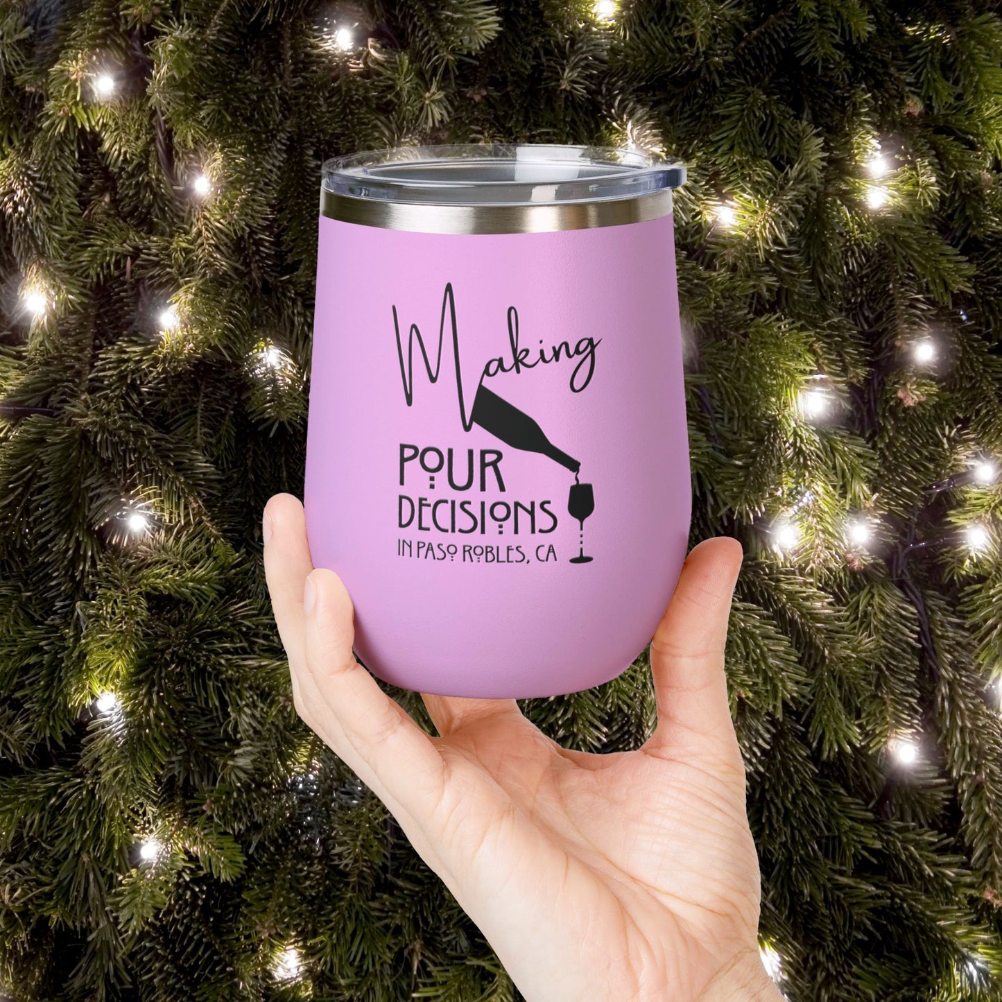 Making Pour Decisions PRWF 12oz Wine Tumbler