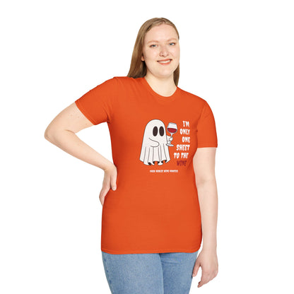 One Sheet To The Wine Unisex Softstyle T-Shirt