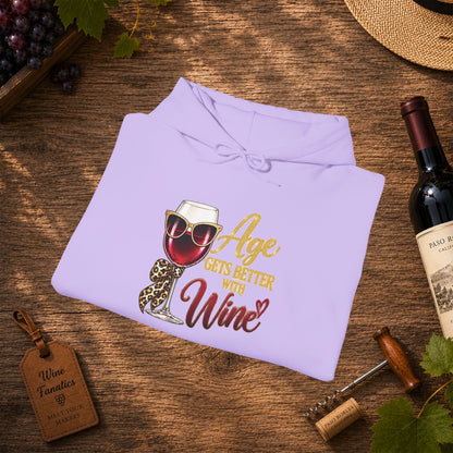 Age Gets Better With Wine Hoodie