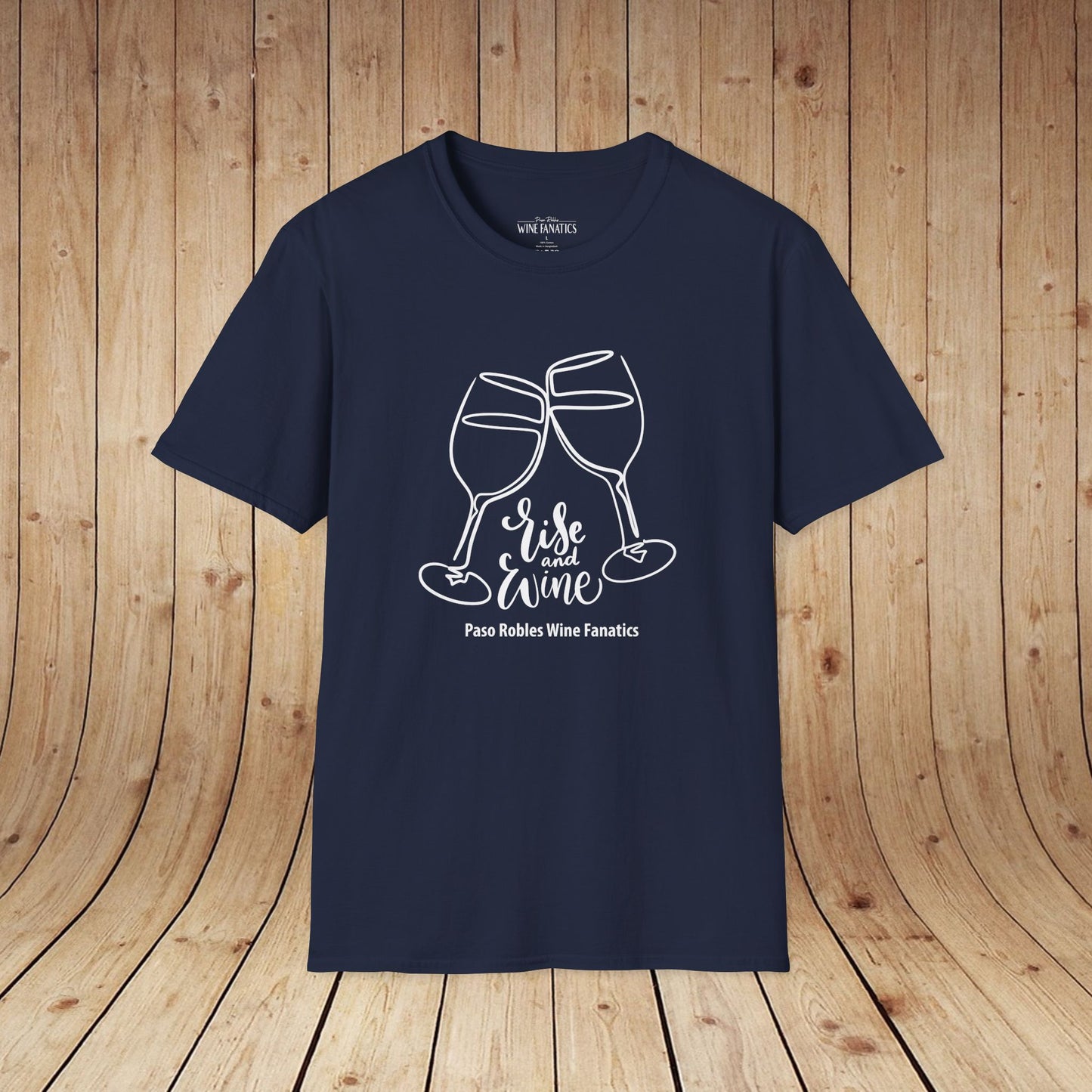Rise & Wine Unisex Softstyle T-Shirt