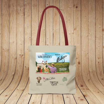 2026 PRWF Commemorative Meet Your Makers Wine Party Tote Bag