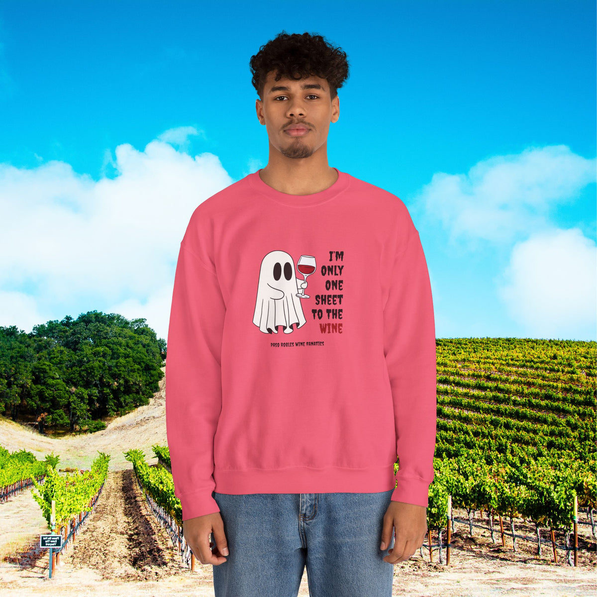 One Sheet To The Wine Sweatshirt