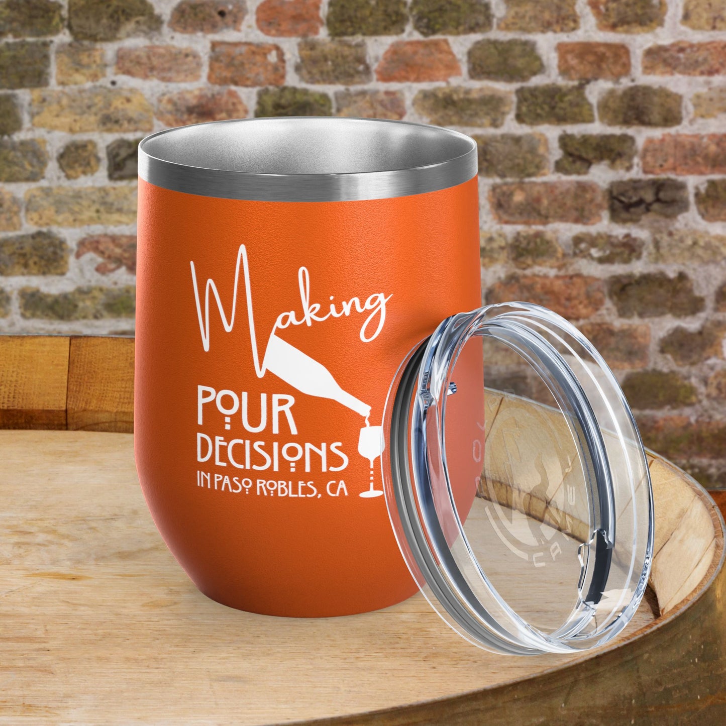Making Pour Decisions PRWF 12oz Wine Tumbler