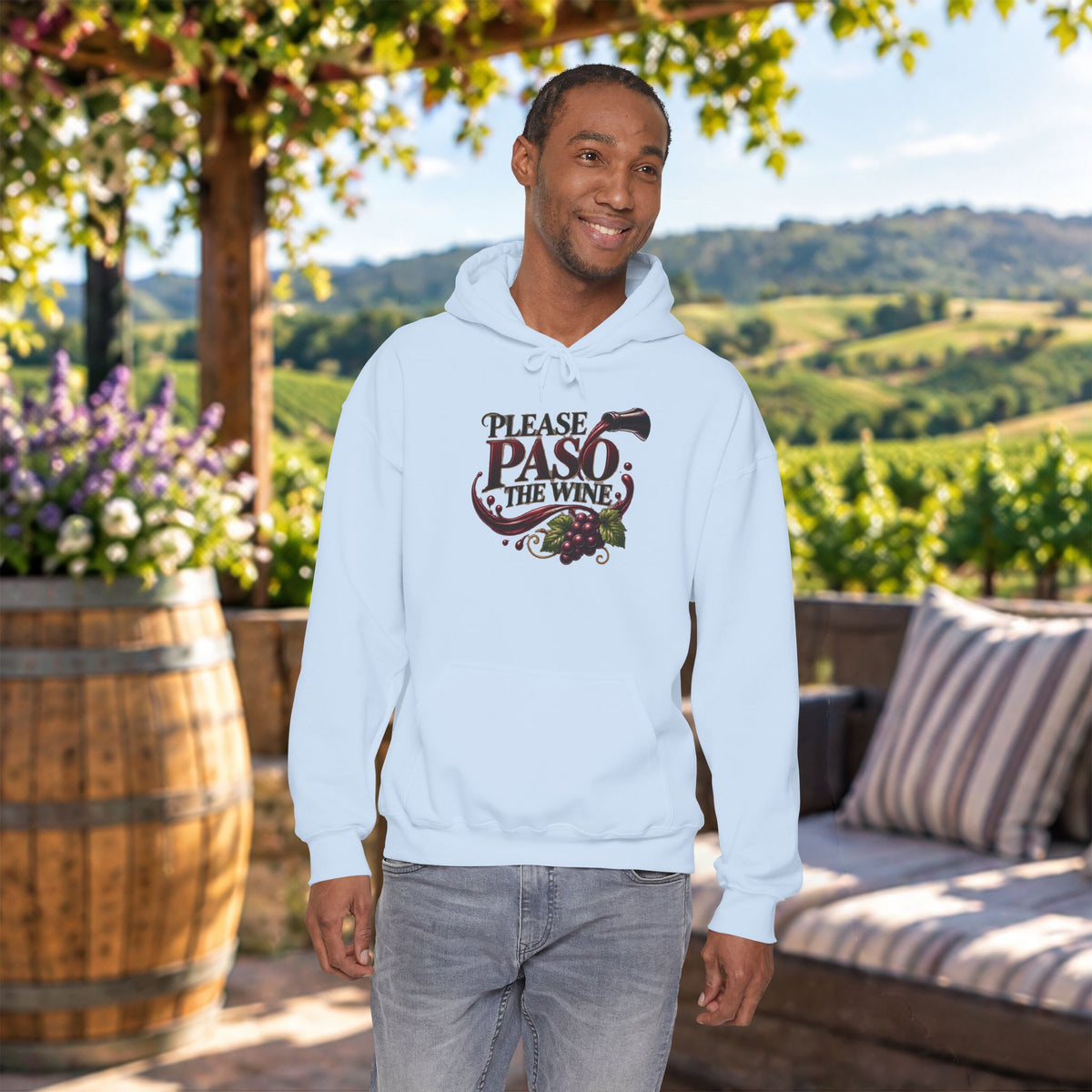 Please Paso The Wine Hoodie