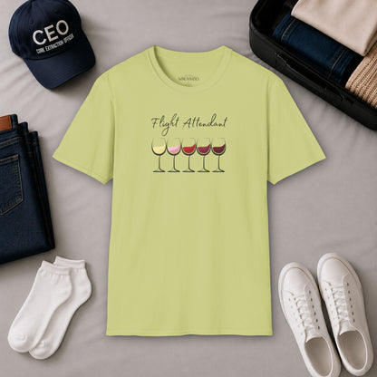 Flight Attendant Crewneck Tee