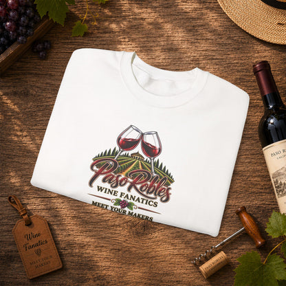 A Toast To Paso Robles Wine Fanatics Sweatshirt
