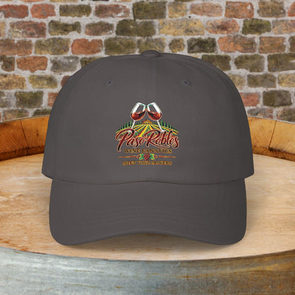 A Toast To Paso Robles Wine Fanatics (Dark) Embroidered Cap