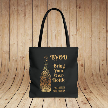 BYOB Bring Your Own Bottle Tote Bag