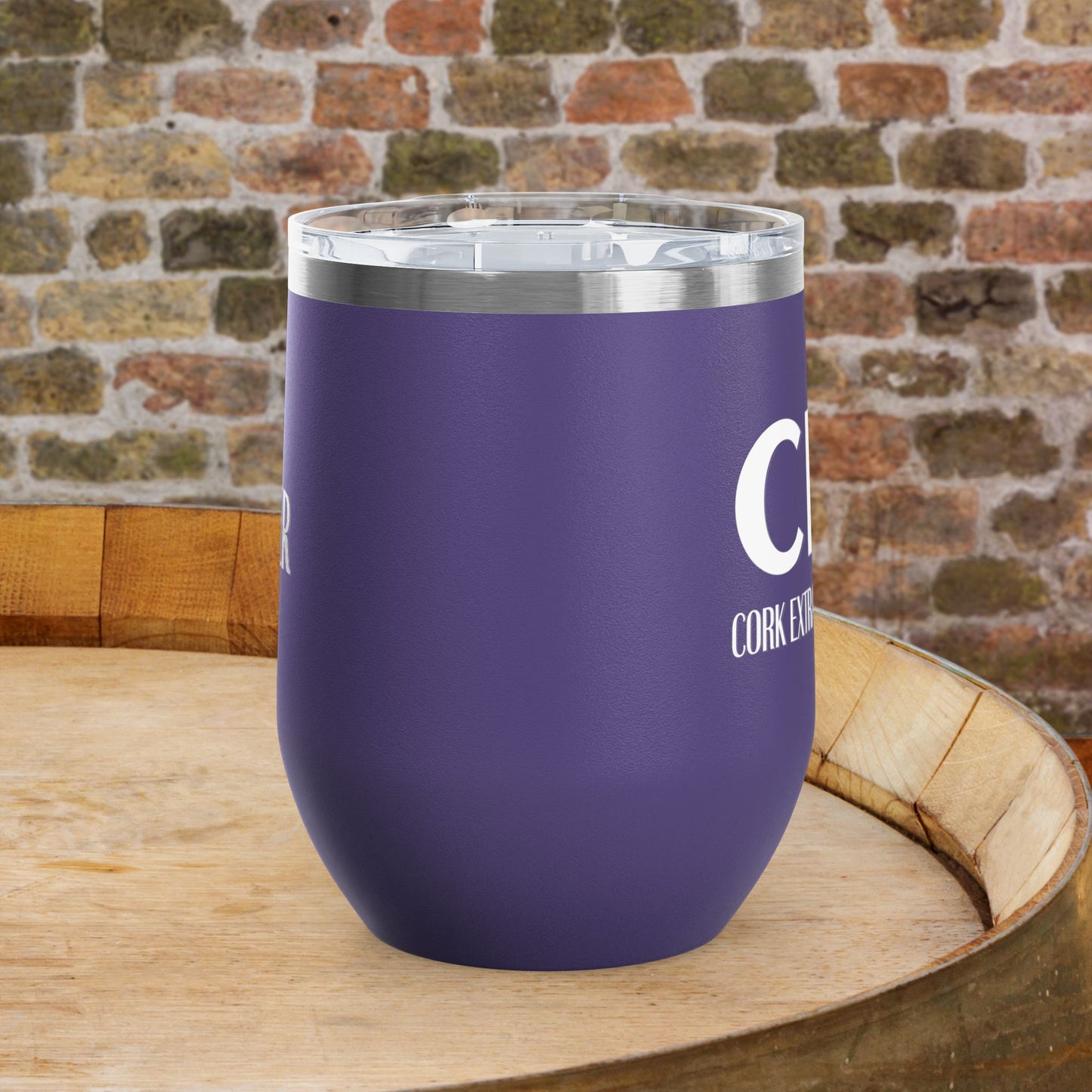 CEO Cork Extraction Officer Personalized 12oz Wine Tumbler