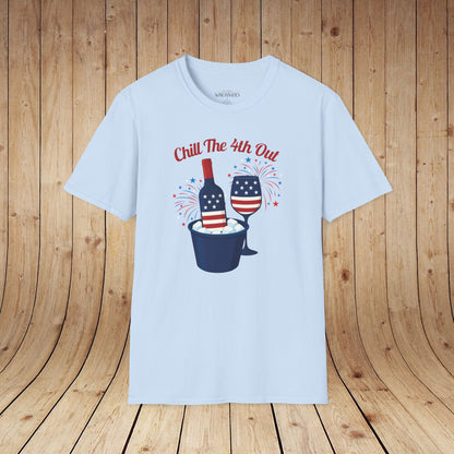 Chill The 4th Out Unisex Softstyle T-Shirt