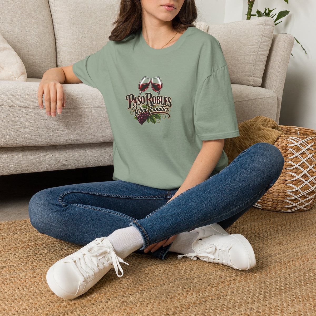 A Toast To Paso Robles Wine Fanatics Crewneck T-Shirt