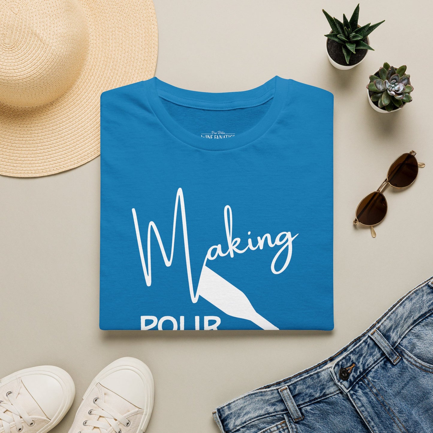 Sonoma County - Making Pour Decisions Unisex Softstyle Tee