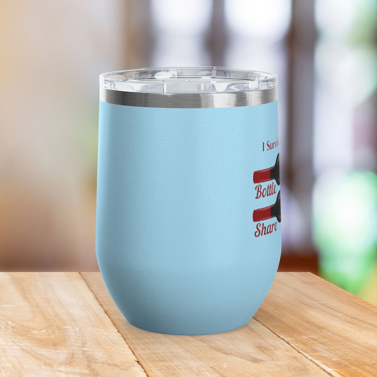 PRWF 2026 Bottle Share Event 12oz Wine Tumbler