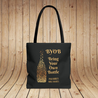 BYOB Bring Your Own Bottle Tote Bag
