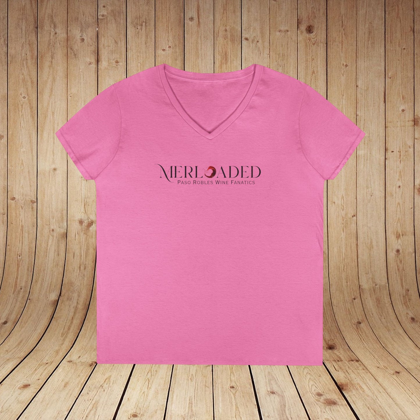 Merloaded Ladies V-Neck Tee