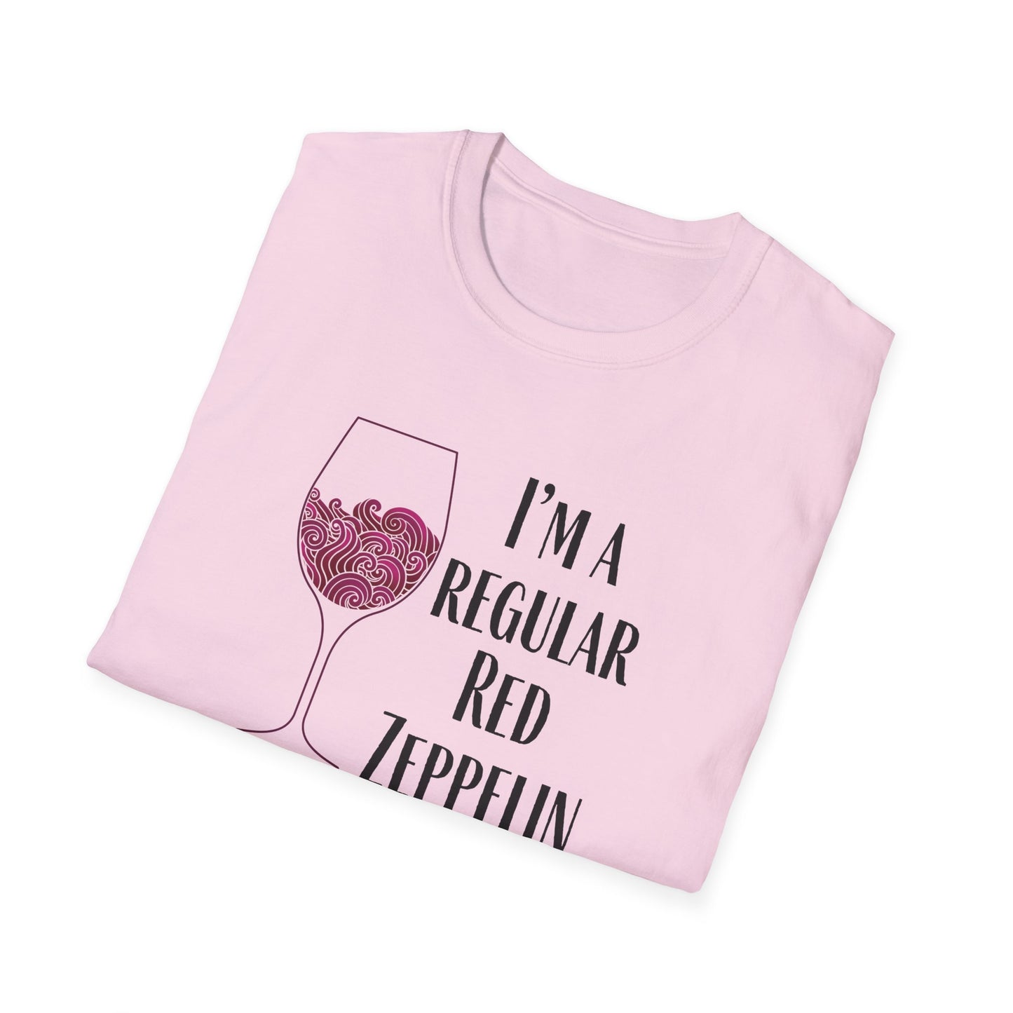 I'm A Regular Red Zeppelin Unisex Softstyle T-Shirt