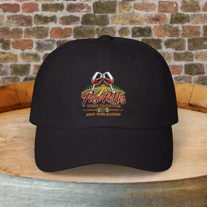 A Toast To Paso Robles Wine Fanatics (Dark) Embroidered Cap