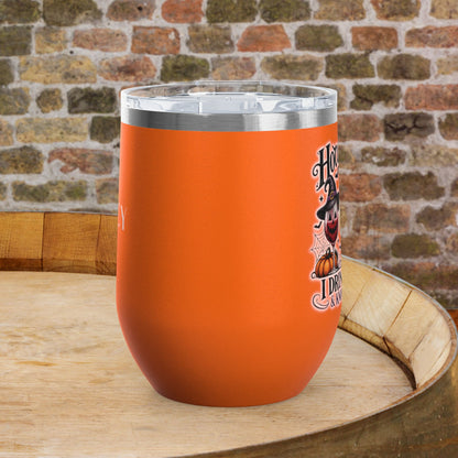 Hocus Pocus I Drink Wine & Know Things 12oz Personalized Wine Tumbler
