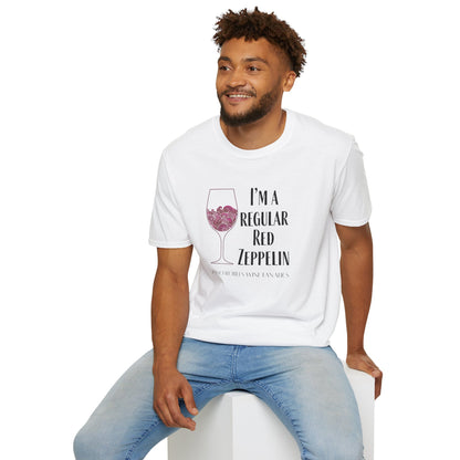 I'm A Regular Red Zeppelin Unisex Softstyle T-Shirt