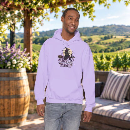 Witch Way To The Wine Hoodie