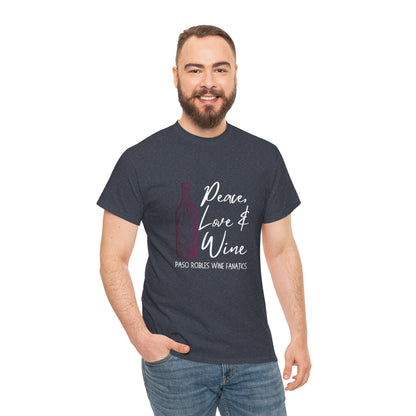 Peace, Love & Wine Tee