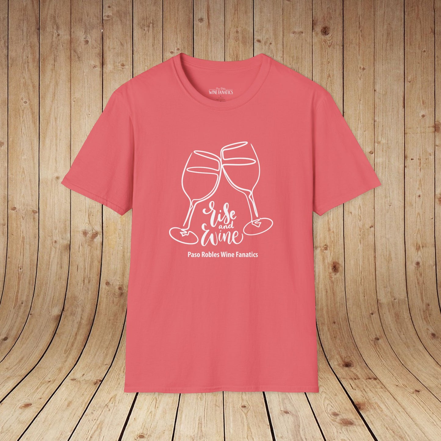 Rise & Wine Unisex Softstyle T-Shirt