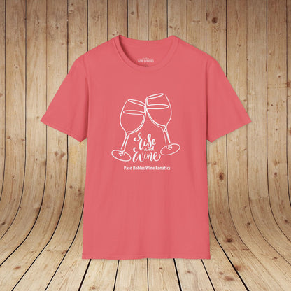 Rise & Wine Unisex Softstyle T-Shirt