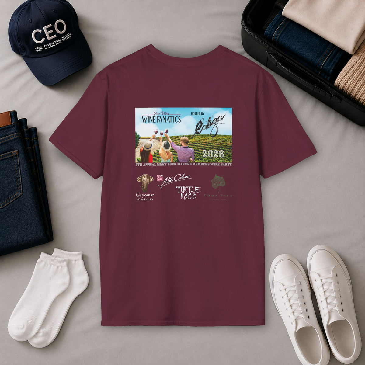 2026 Souvenier Meet Your Makers Party personalized unisex t-shirt