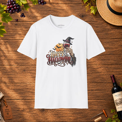 Happy Hallowine Crewneck T-Shirt