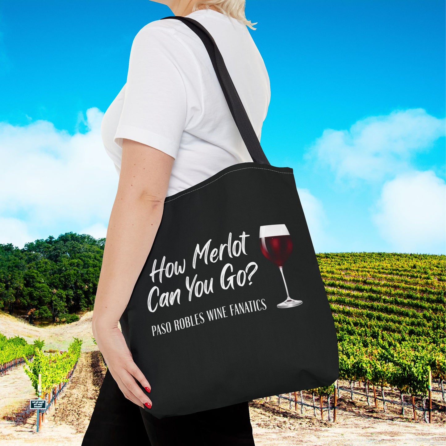 How Merlot Can You Go Tote Bag