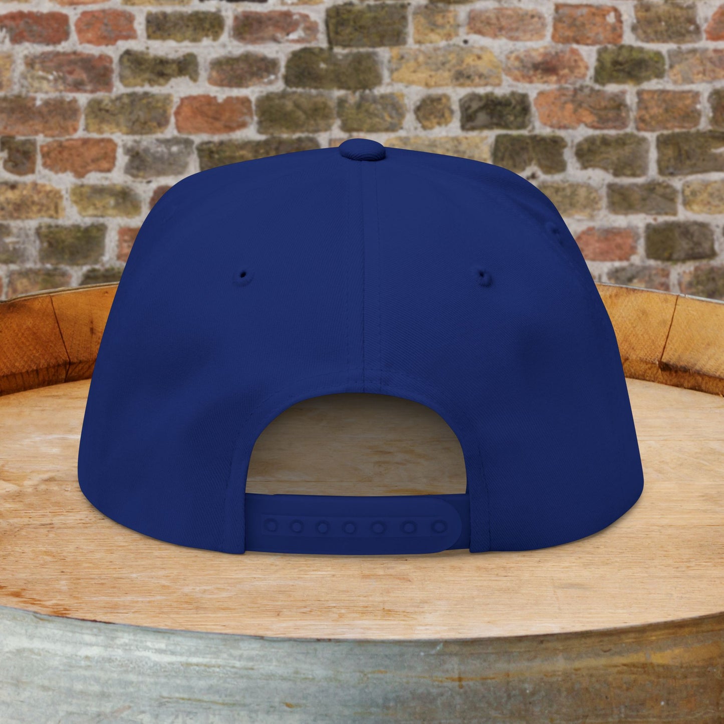 Paso Robles Wine Fanatics Embroidered Logo Flat Bill Cap