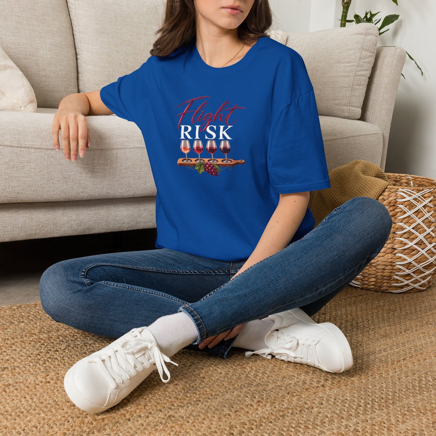 Flight Risk  Crewneck Tee