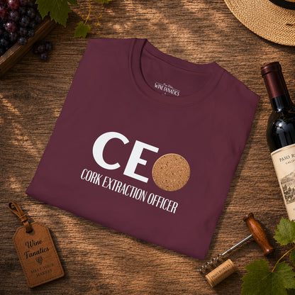CEO Cork Extraction Officer Unisex Softstyle T-Shirt