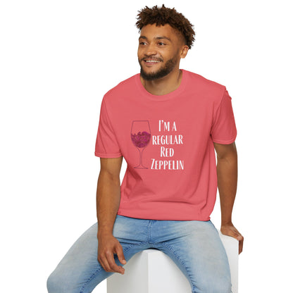 I'm A Regular Red Zeppelin Unisex Softstyle T-Shirt
