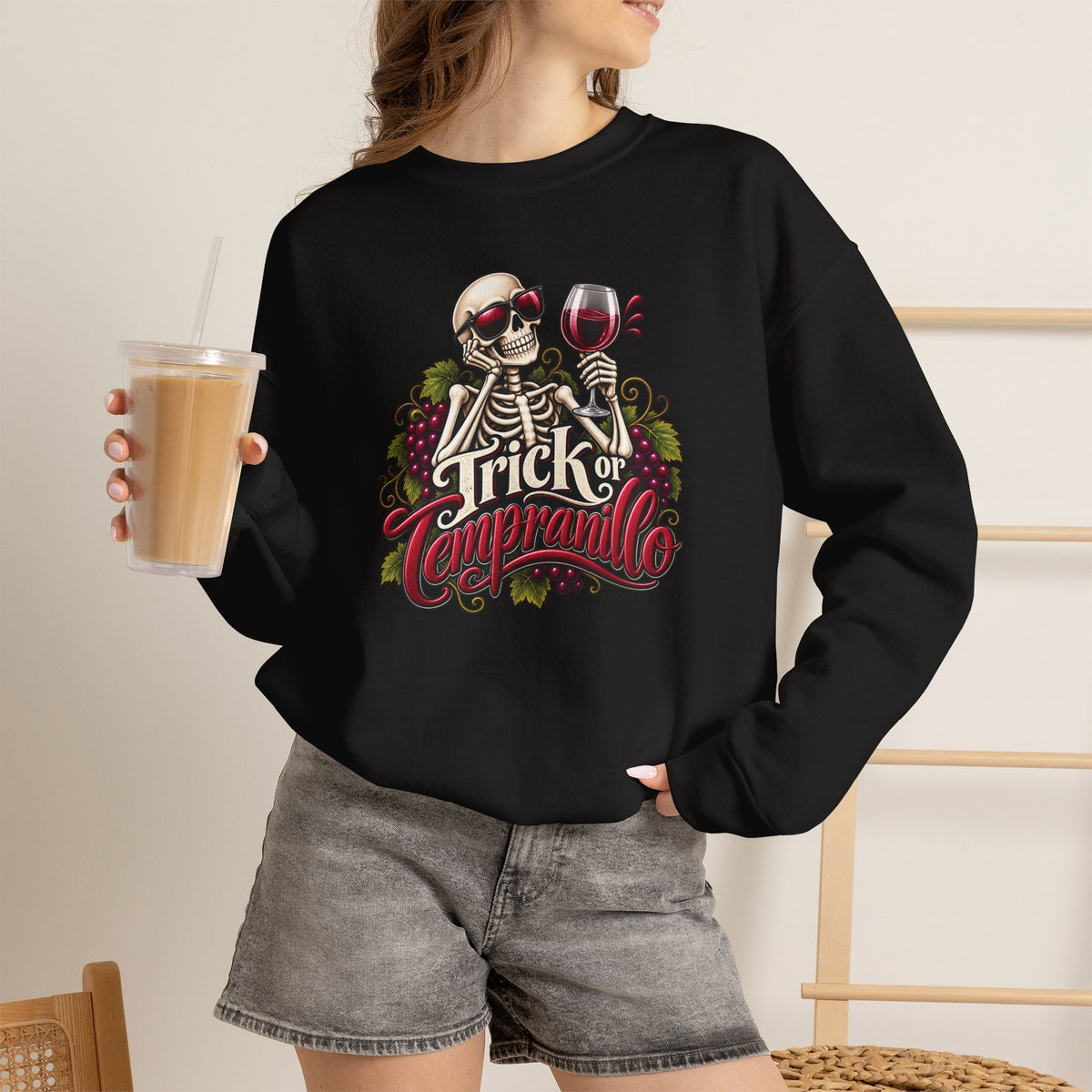 Trick Or Tempranillo Sweatshirt