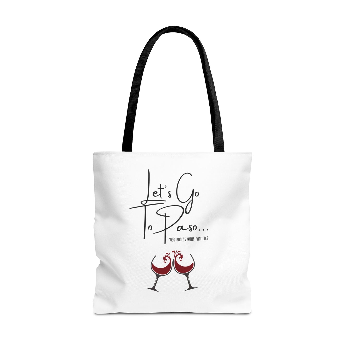 Paso Robles Wine Fanatics Tote Bag -   Logo Design