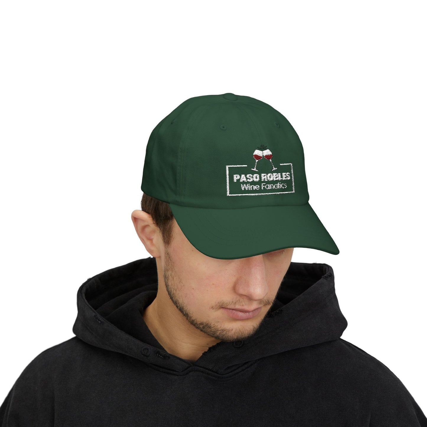 Paso Robles Wine Fanatics Banner Dark Cap