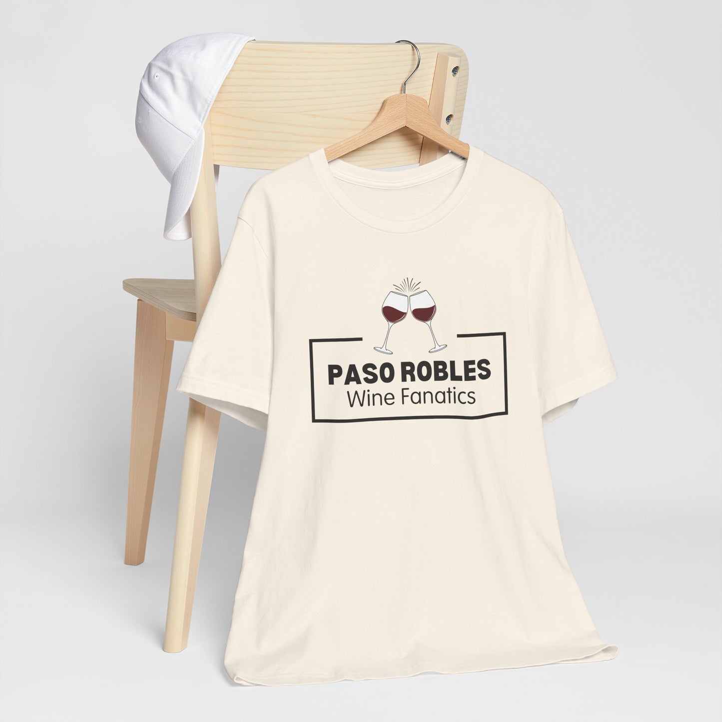 Paso Robles Wine Fanatics Logo Unisex Tee
