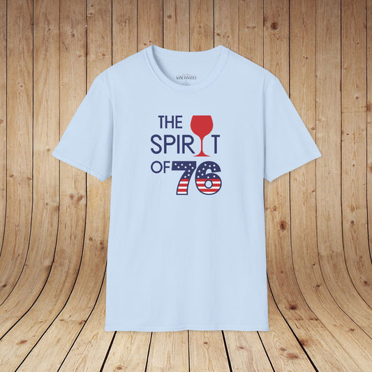The Spirit of 76 Independence Day Unisex Softstyle T-Shirt