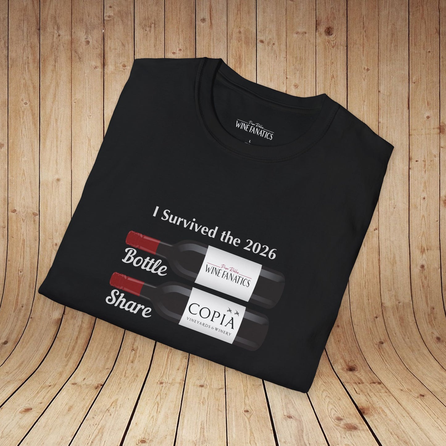 PRWF 2026 Bottle Share Unisex Softstyle T-Shirt